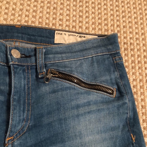 Rag & Bone Zip Accent Crop Jean - Picture 13 of 16